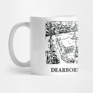 Dearborn Michigan Mug